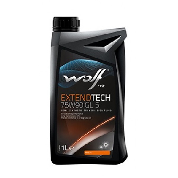 Трансмисионно масло WOLF EXTENDTECH 75w90 GL 5  * 1л.